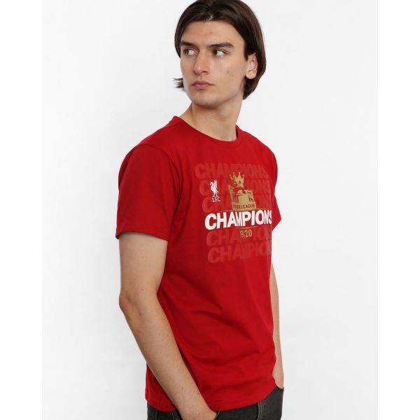 LFC Adults EPL Champions 19-20 Vintage Red Tee