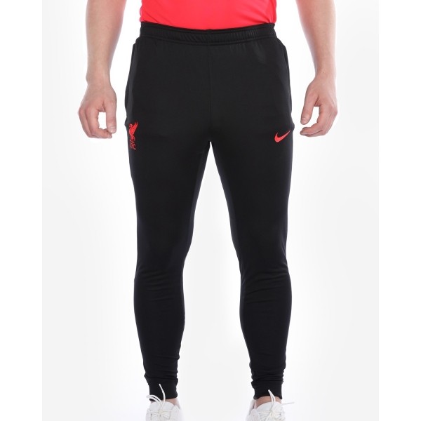 LFC Nike Mens Black Knit Strike Track Pant 22/23