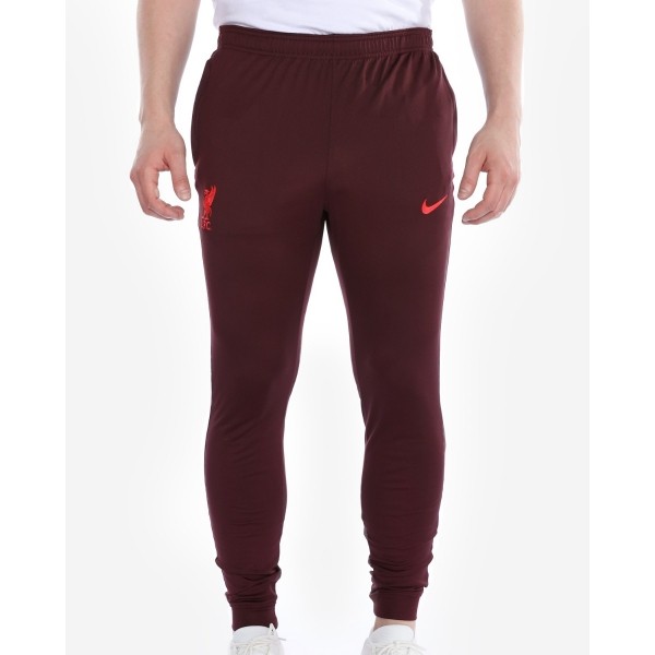 LFC Nike Mens Burgundy Knit Strike Track Pant 22/23
