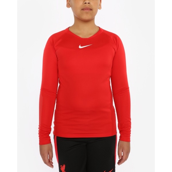 Nike Kids Red Base Layer Red Jersey