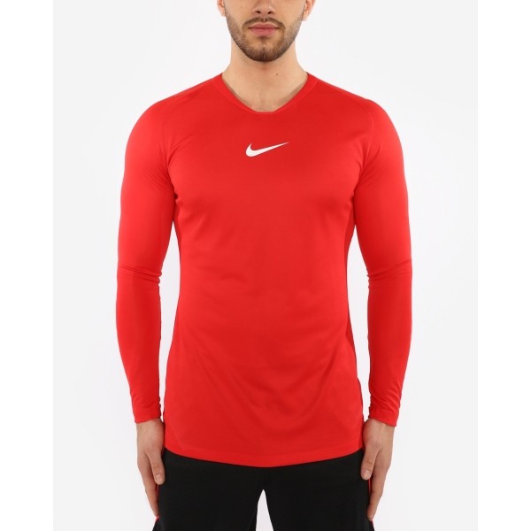 Nike Mens Red Base Layer Jersey
