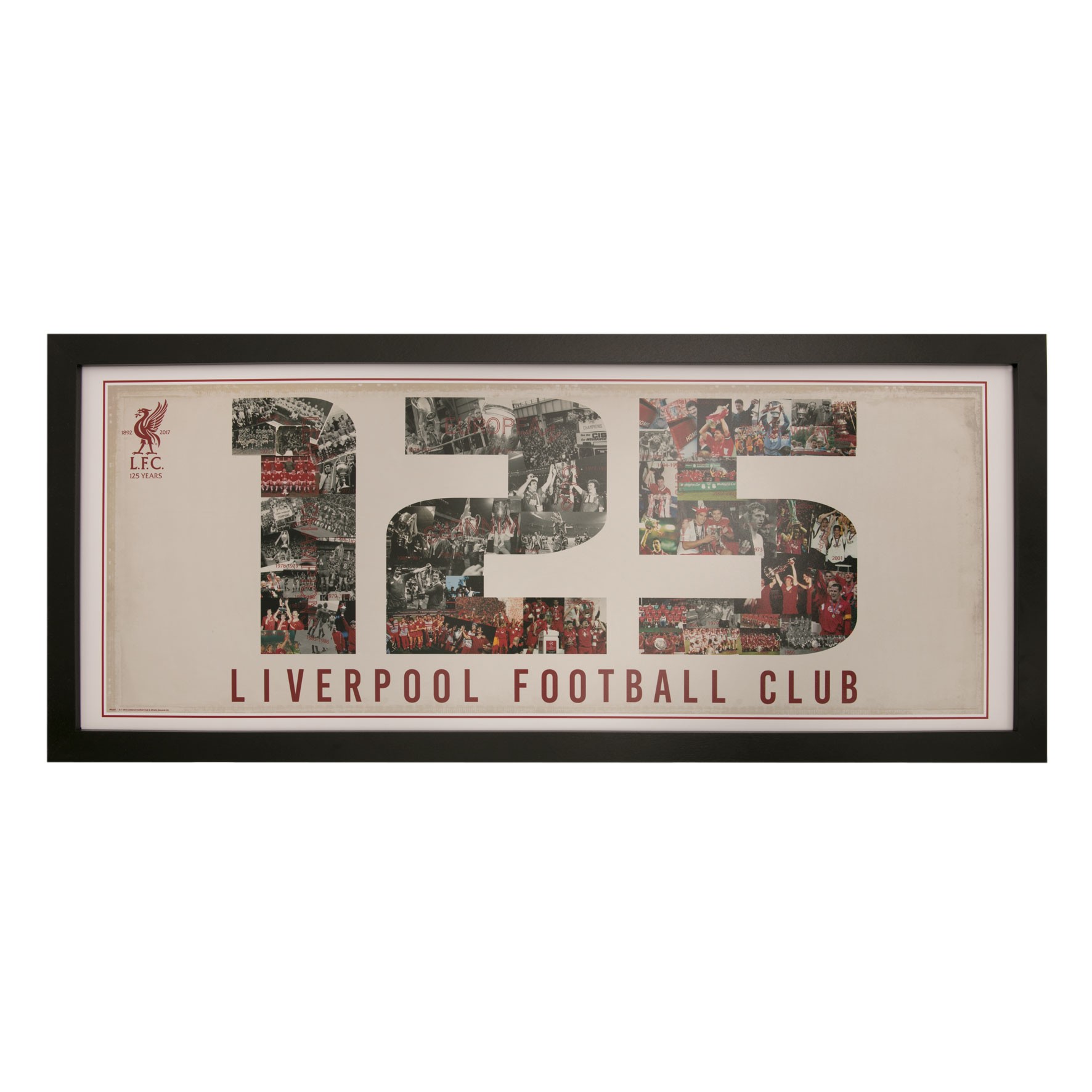 LFC 125 Year Anniversary Framed Collage