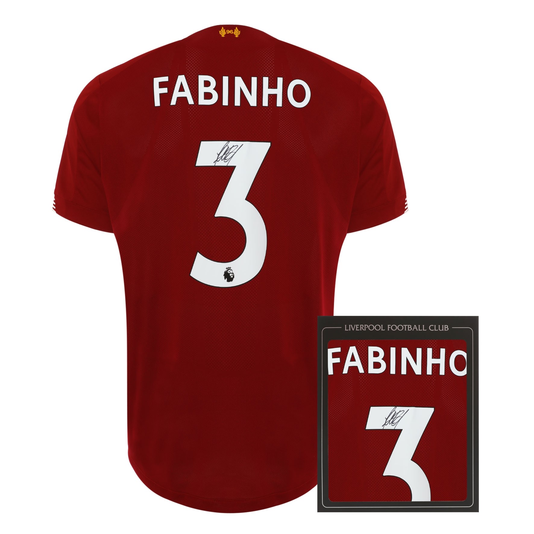 LFC 19/20 Fabinho Signed Shirt