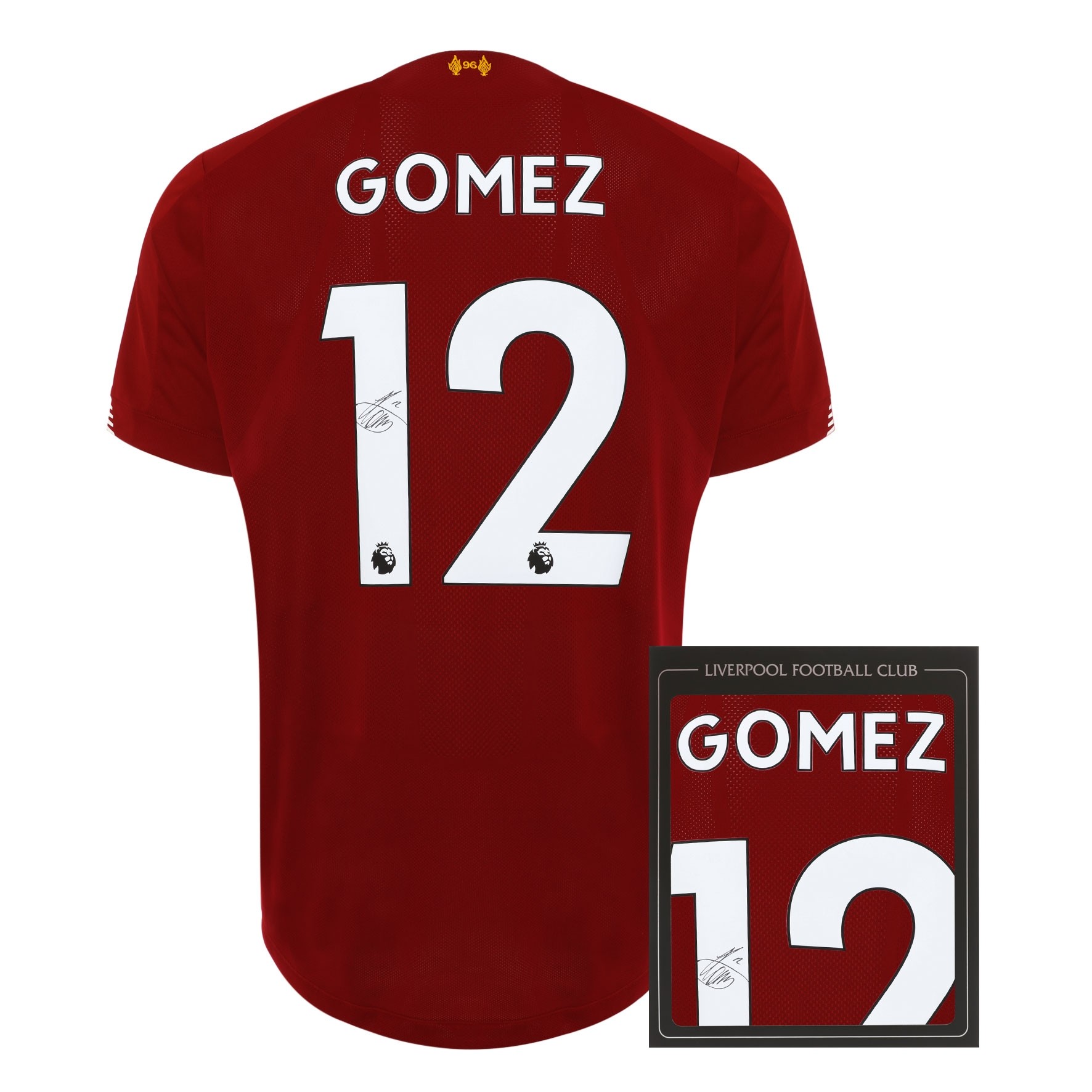 LFC 19/20 Gomez Signed Shirt
