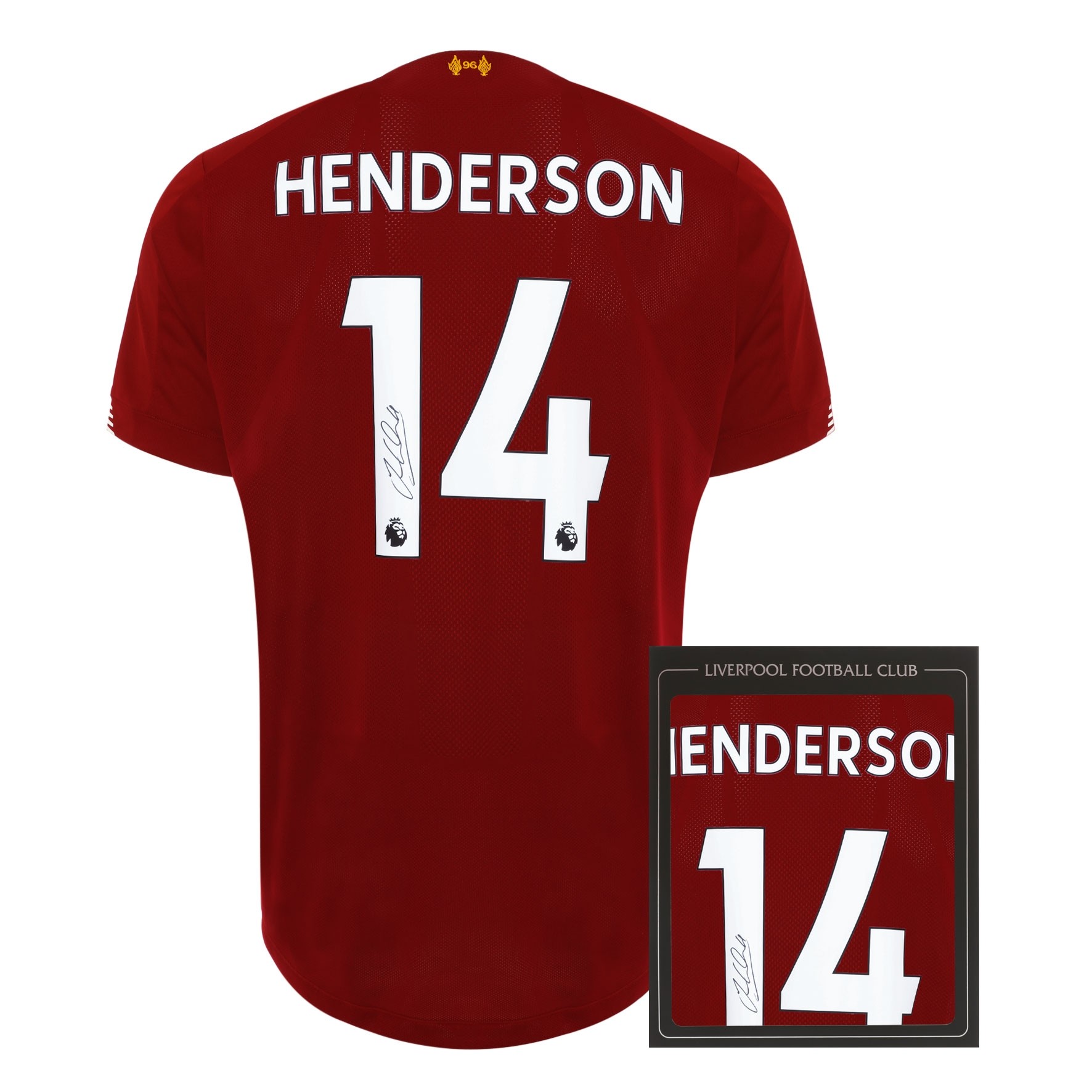 Jordan henderson shop signed shirt