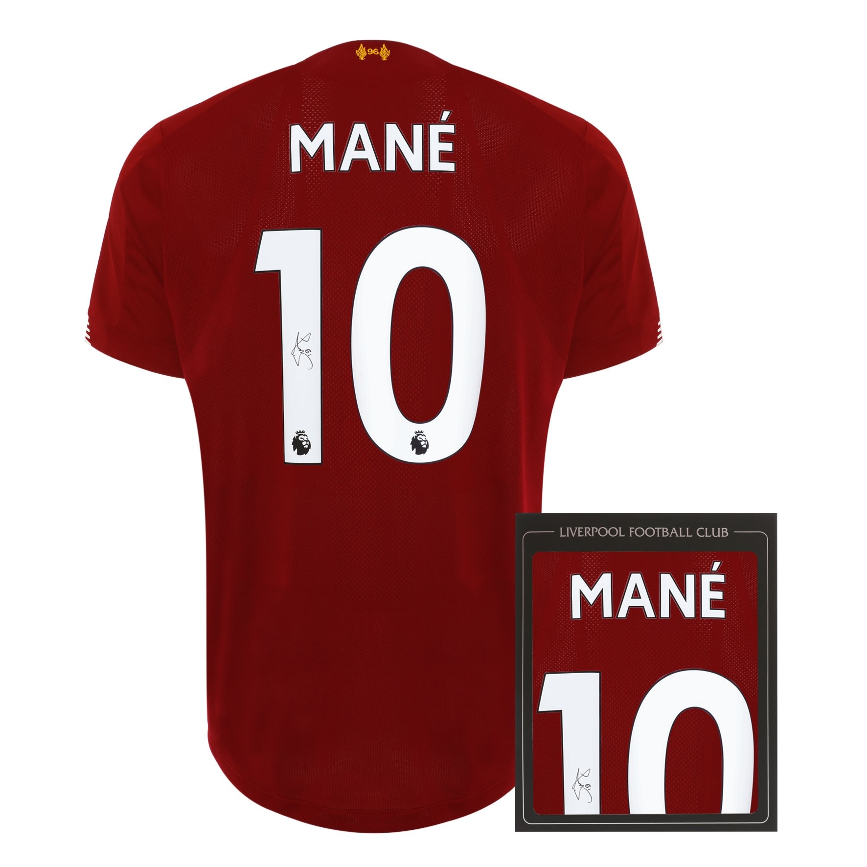 LFC 19/20 Mané Signed Shirt