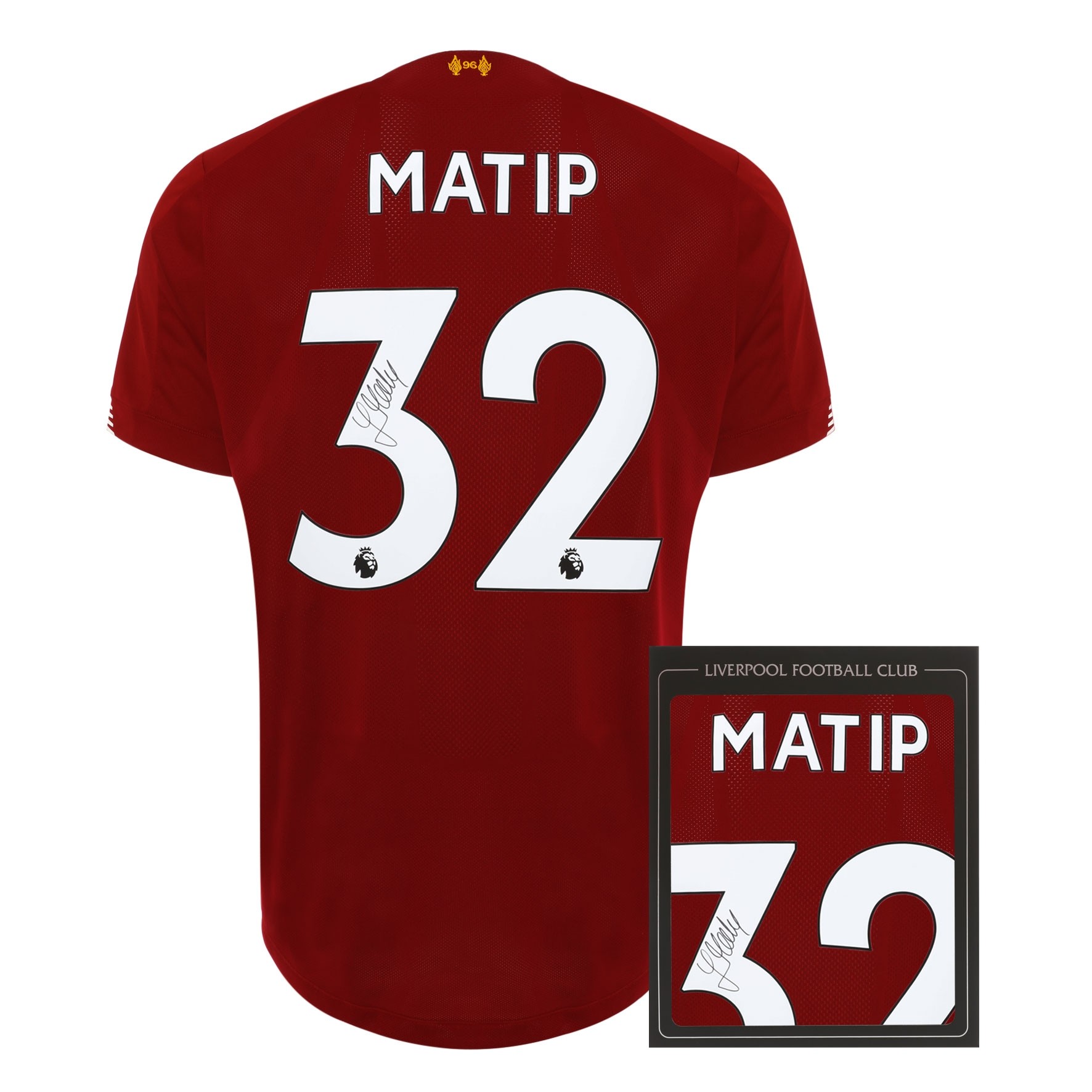 LFC 19/20 Matip Signed Shirt