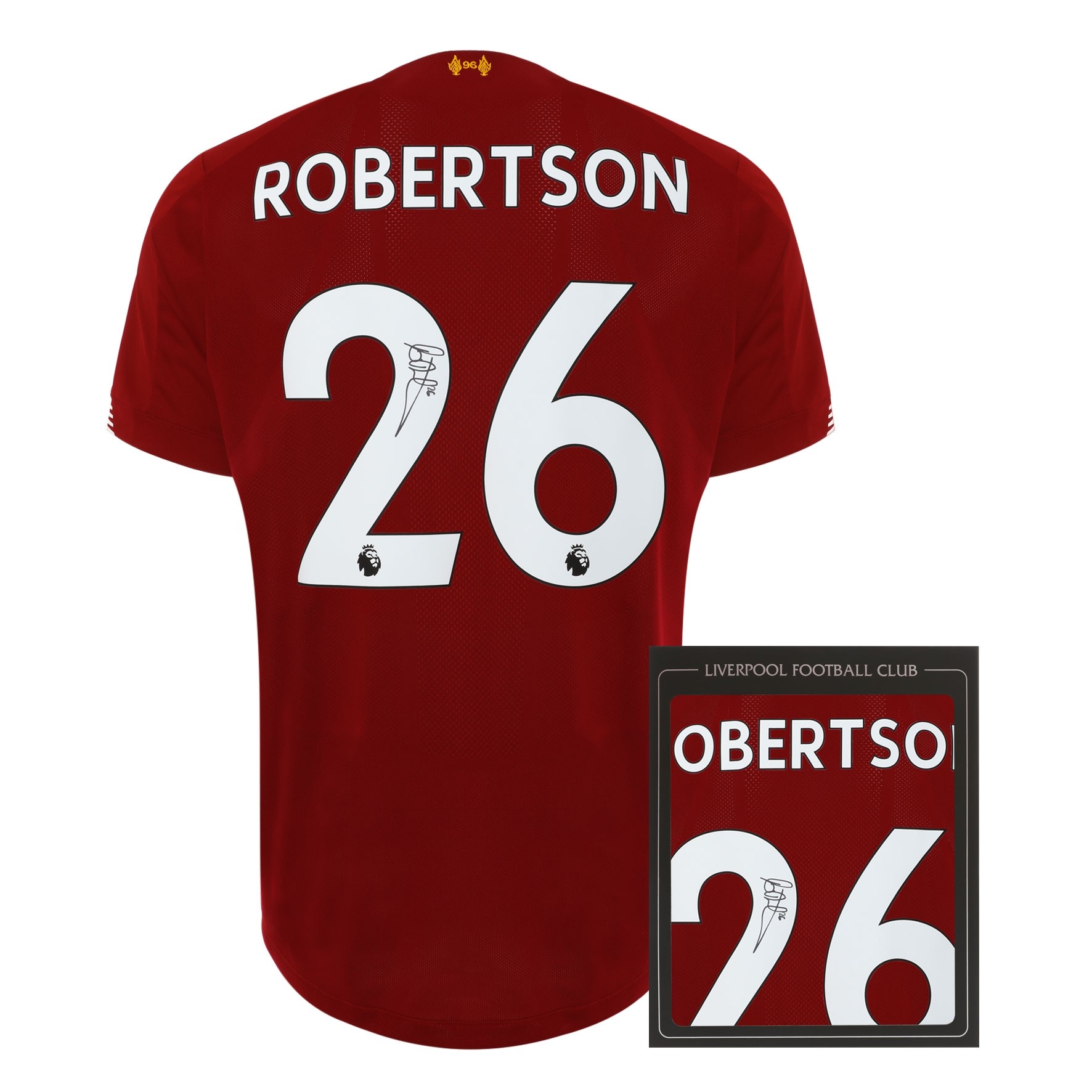 LFC 19/20 Robertson Signed Shirt
