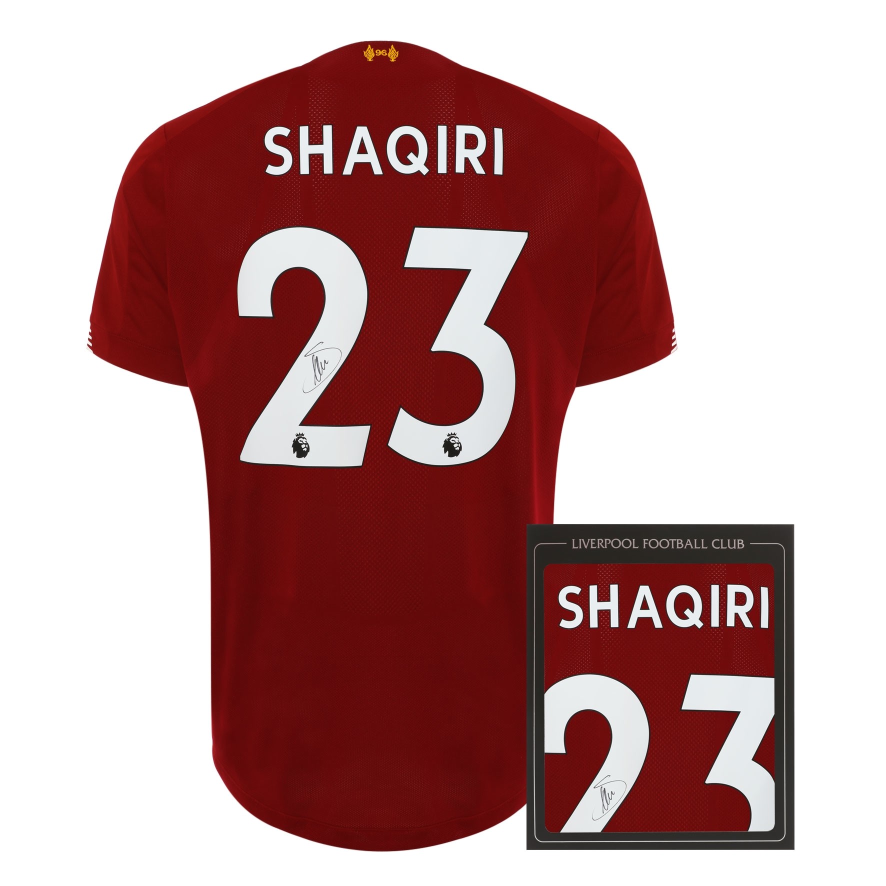LFC 19/20 Shaqiri Signed Shirt