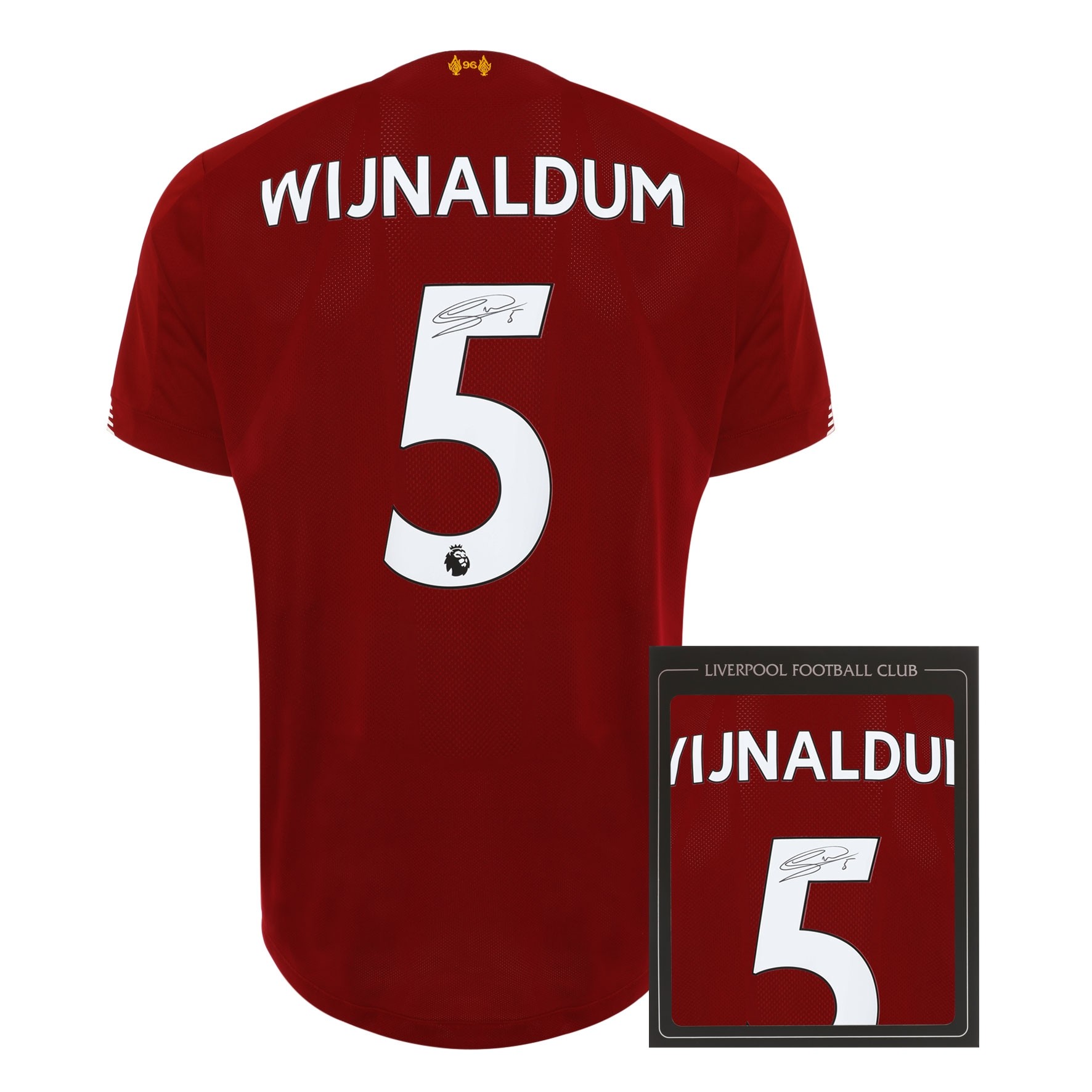 LFC 19/20 Wijnaldum Signed Shirt