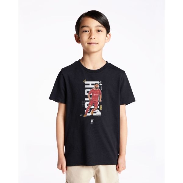 LFC 24/25 Juniors Salah Tee Black