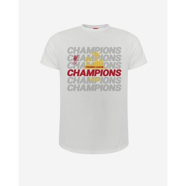 LFC Adult EPL Champions 19-20 White Tee