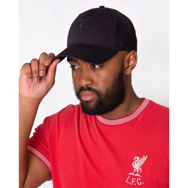 LFC Adults '47 Black Branson Blackout Retro Cap