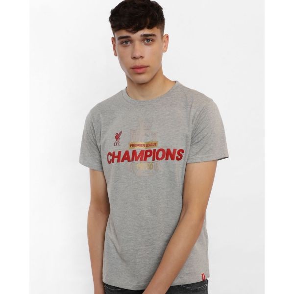 LFC Adults EPL Champions 19-20 Grey Tee