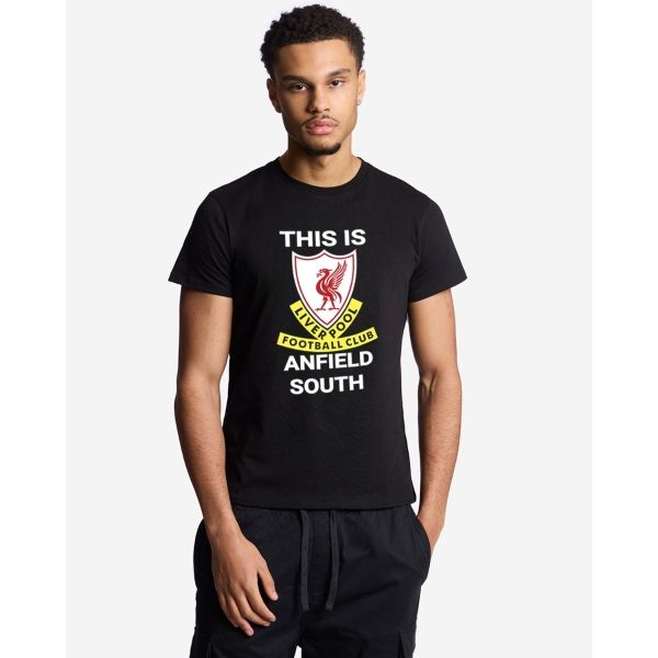 LFC Adults This Is Anfield South Tee Black