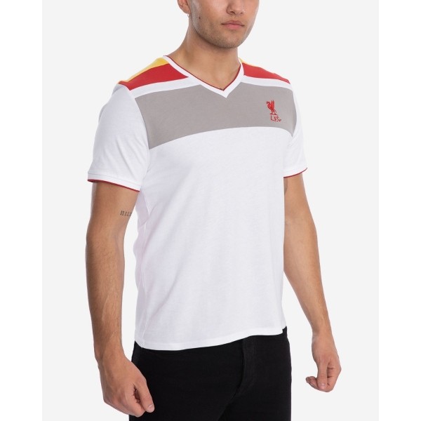 LFC Adults White 1986 V Neck Tee