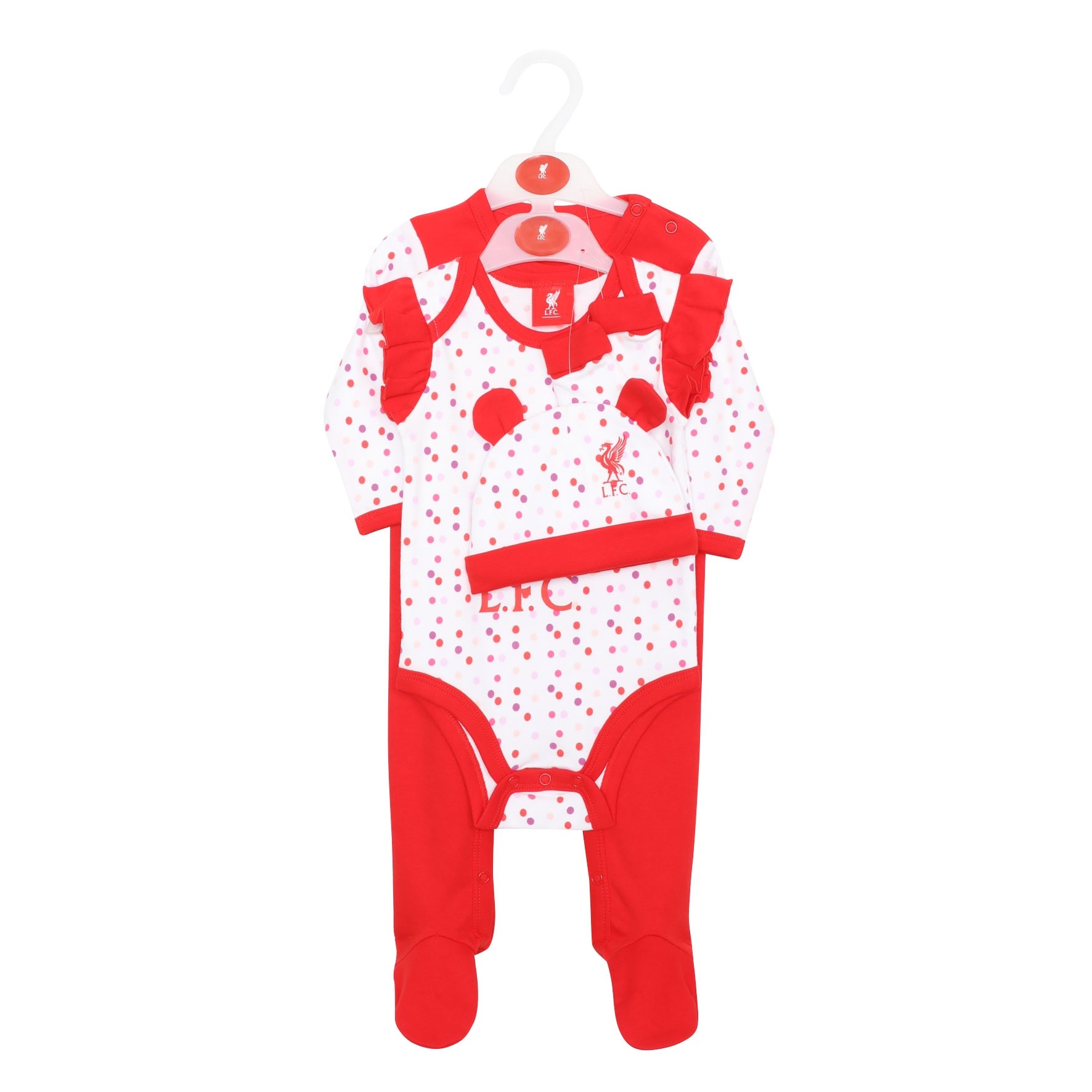 LFC Baby 4-Piece Set White/Red