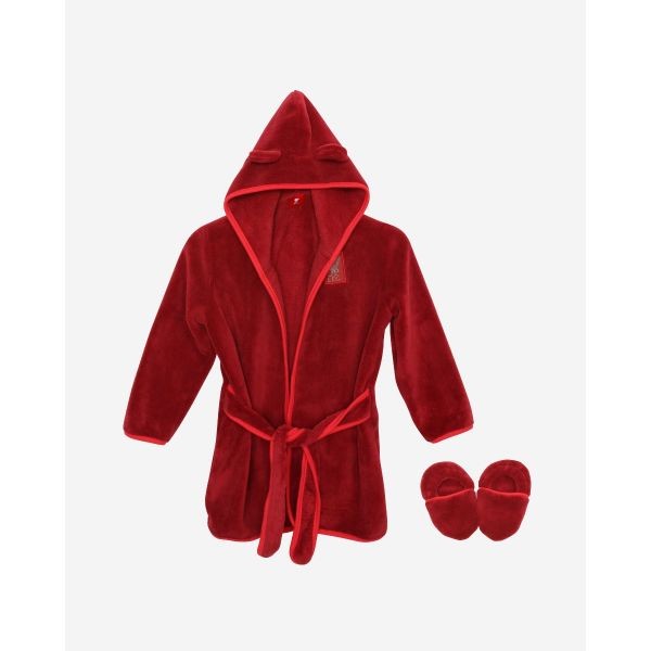 LFC Baby Red Dressing Gown & Slipper Set