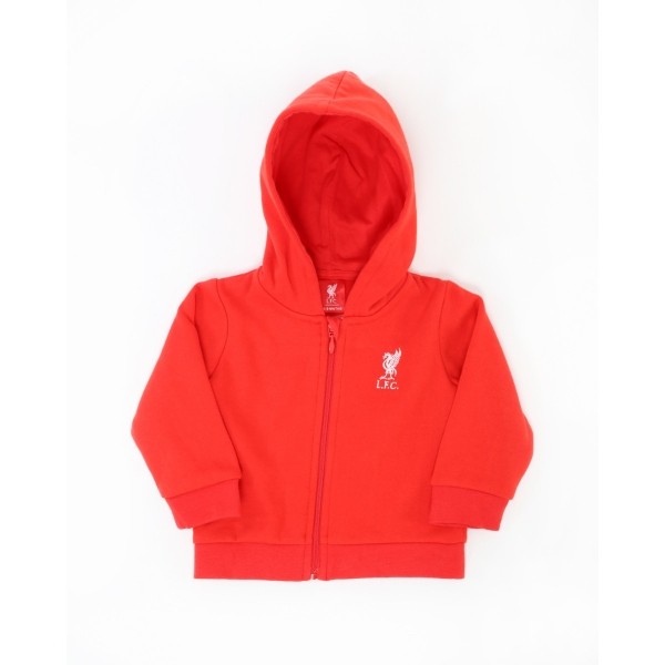 LFC Baby Red Zip Through Hoody