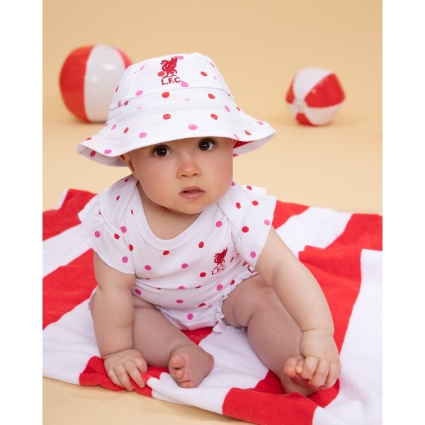 LFC Baby White Bucket Hat | Anfield Shop