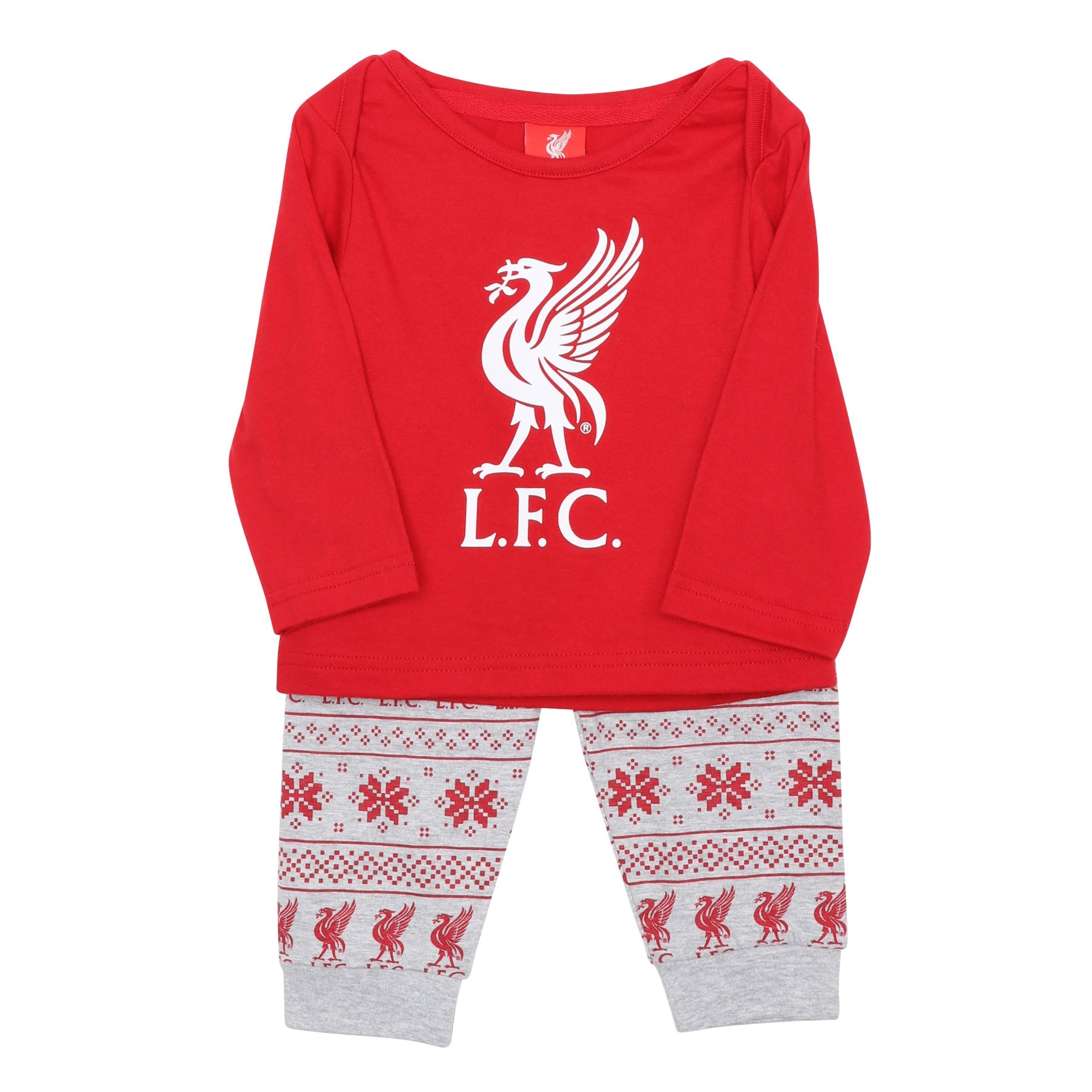 LFC Baby Xmas Liverbird Pyjamas