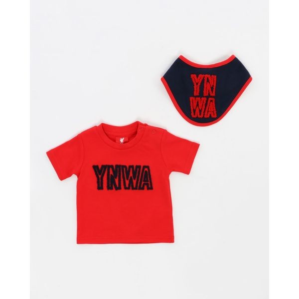 LFC Baby YNWA Tee & Bib Set