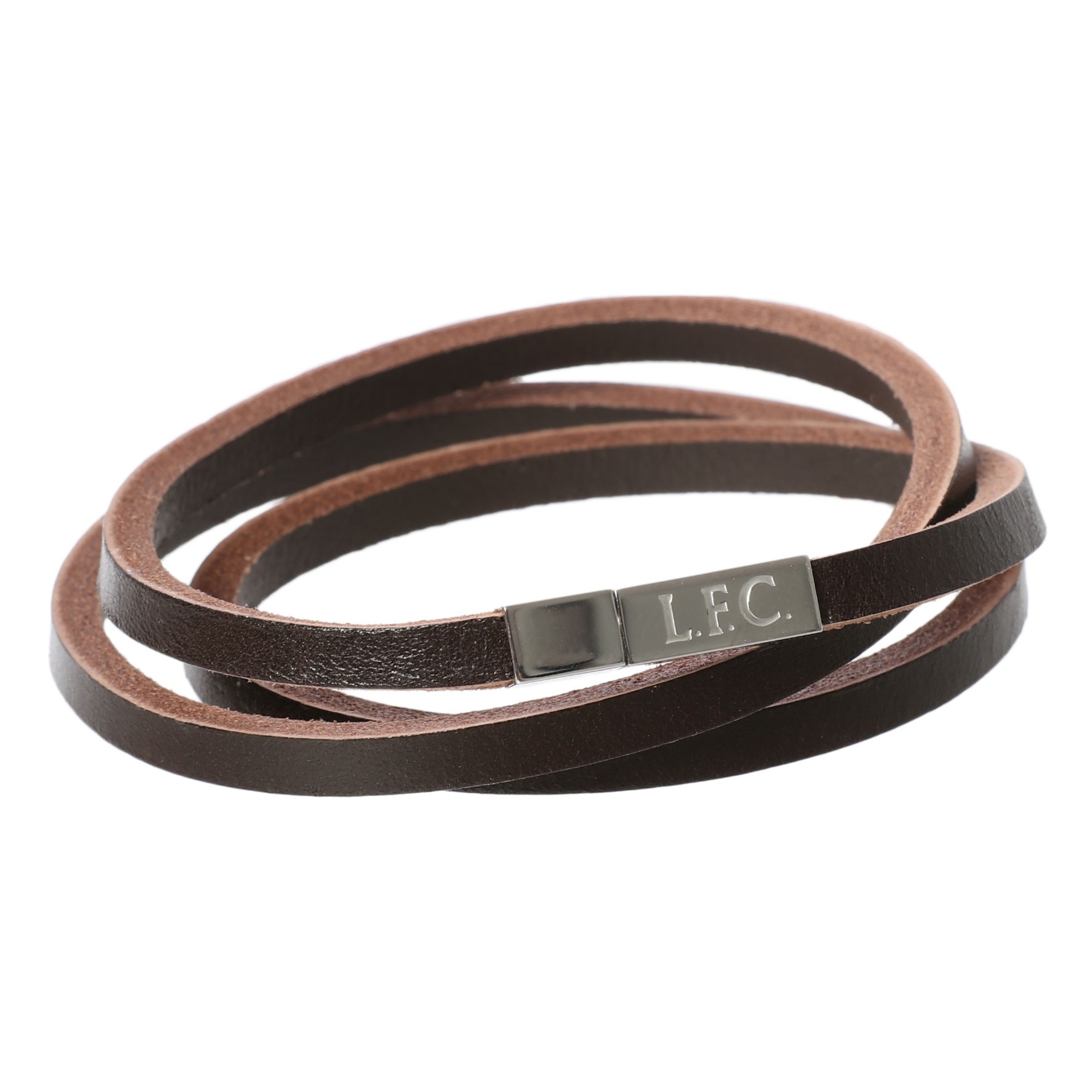 LFC Brown Leather Bracelet