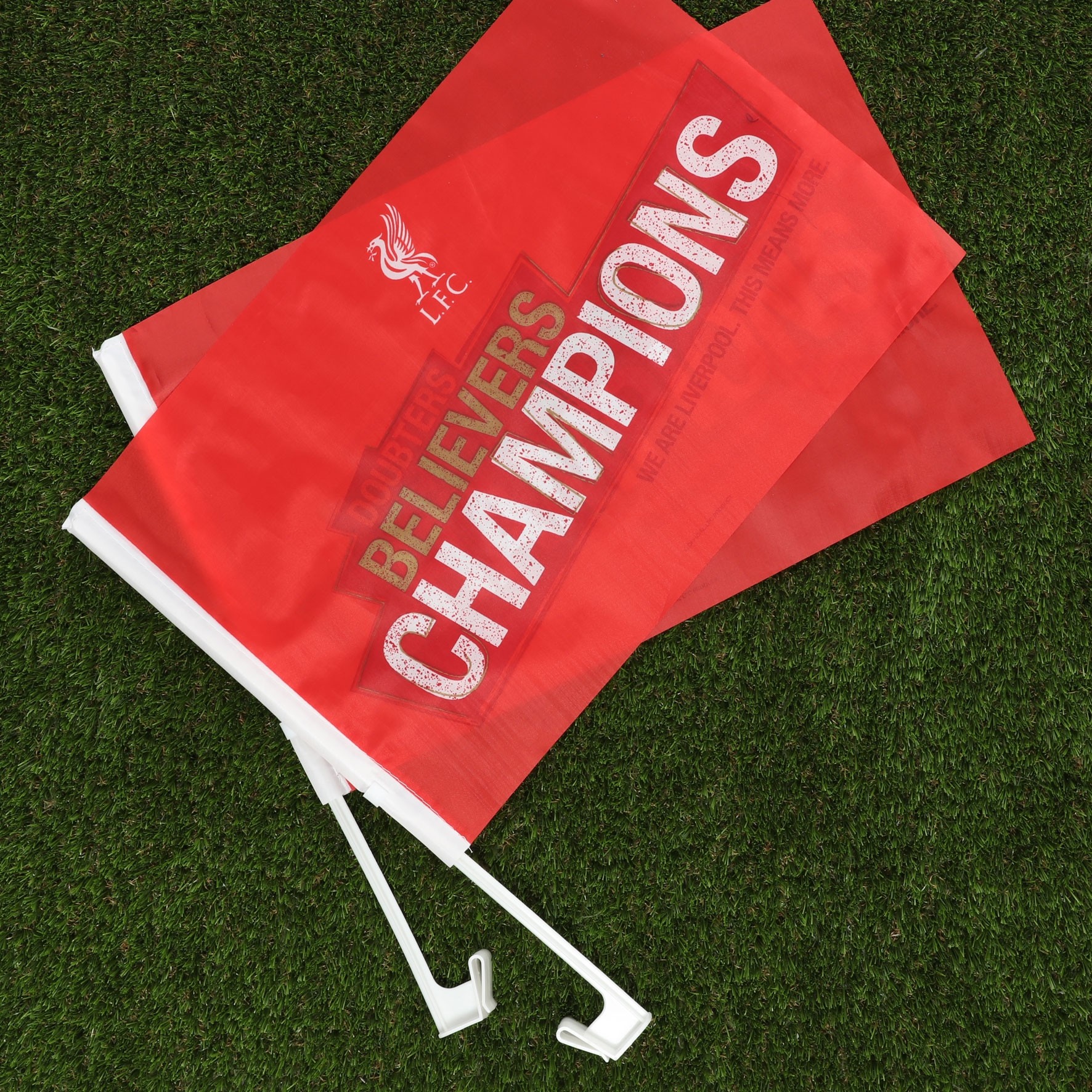 LFC Champions Car Flags