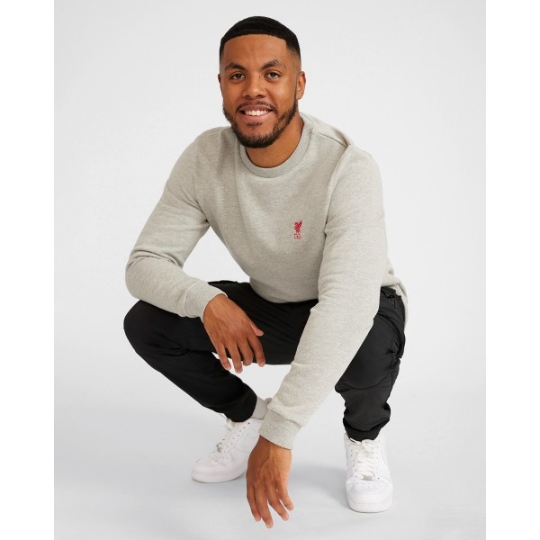 LFC Crew Neck Grey Marl Sweatshirt