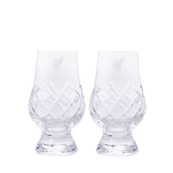 LFC Crystal Whisky Glass Pair