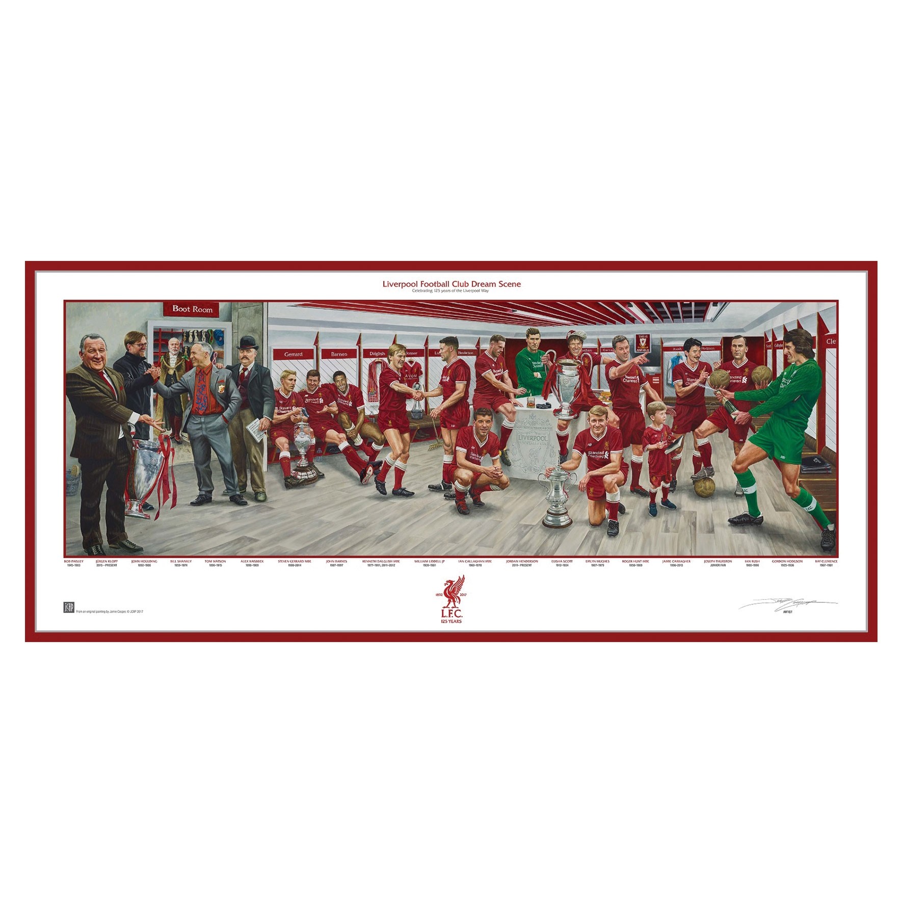 LFC Dream Scene Fine Art Lithograph 95cm x 42cm