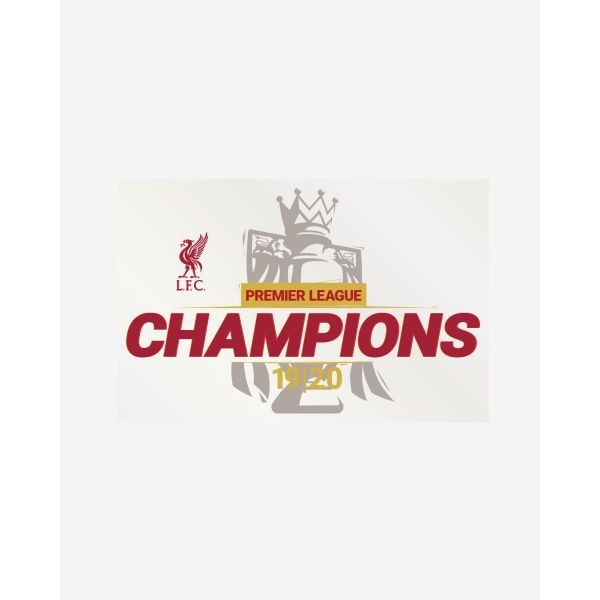 LFC EPL Champions 19-20 Car Sticker