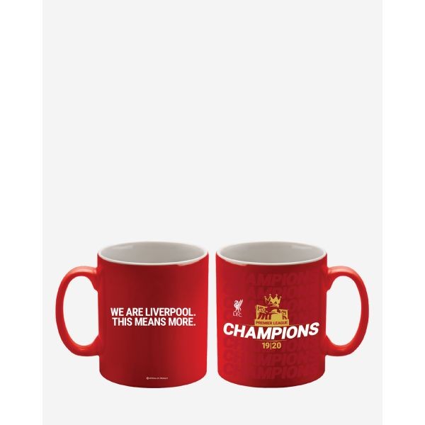 Liverpool FC League Champions 19-20 Mug Official Merchandise 