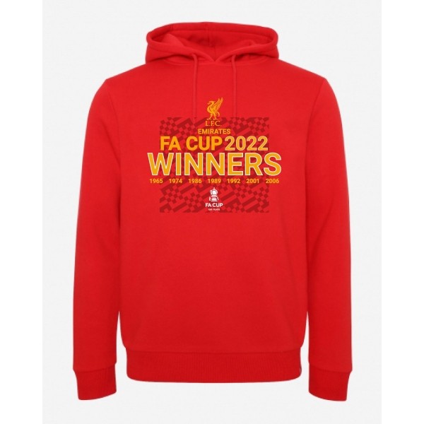 LFC FA Cup 22 Winners Adults Hoody