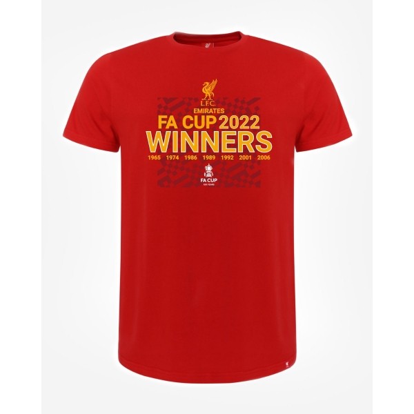 LFC FA Cup 22 Winners Adults Tee