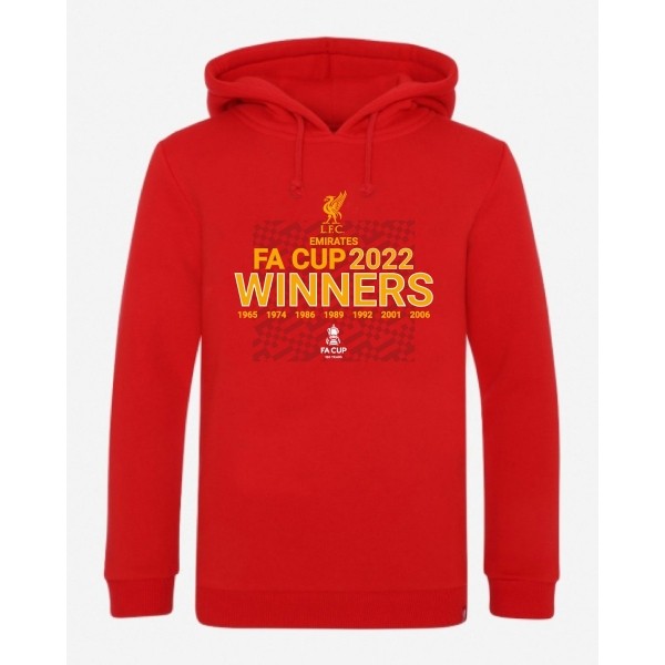 LFC FA Cup 22 Winners Junior Hoody