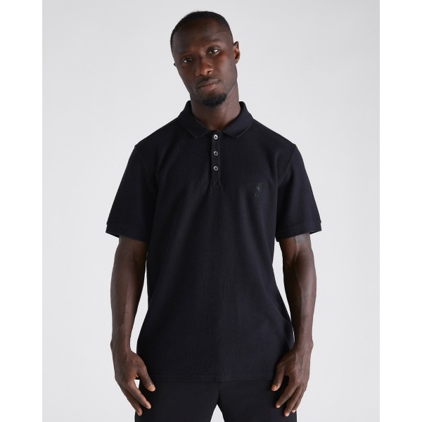 LFC Firma Black Polo Shirt