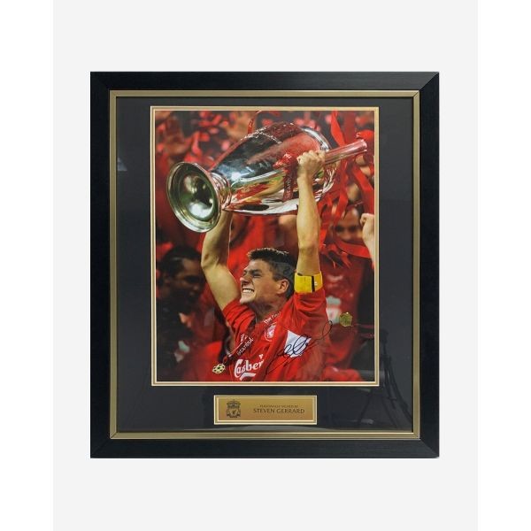 LFC Gerrard Signed Istanbul 2005 Image