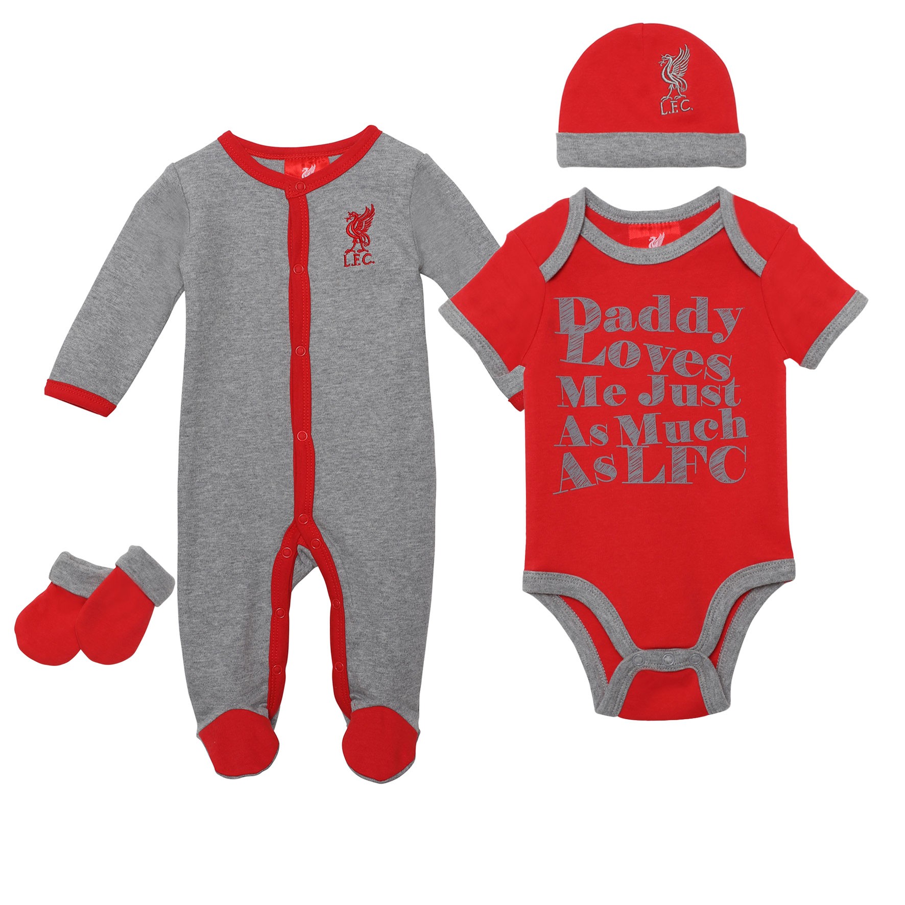 LFC Grey Baby 4 Piece Set