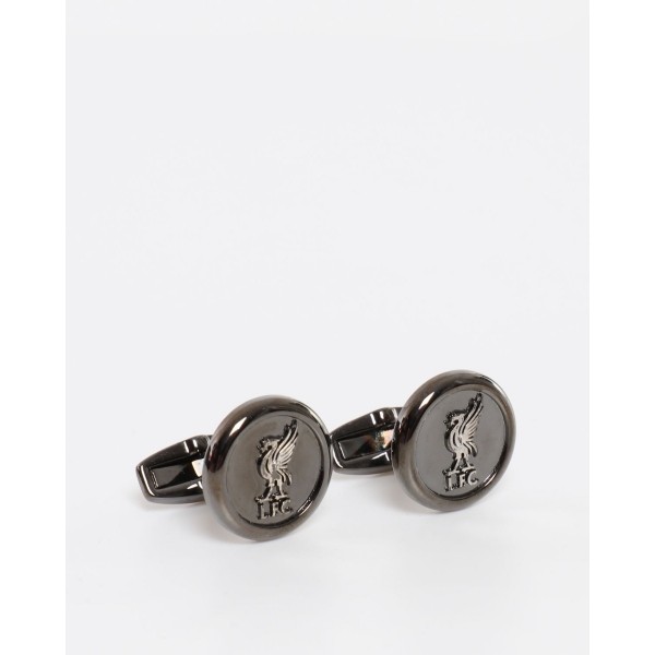 LFC Gunmetal Liverbird Cufflinks
