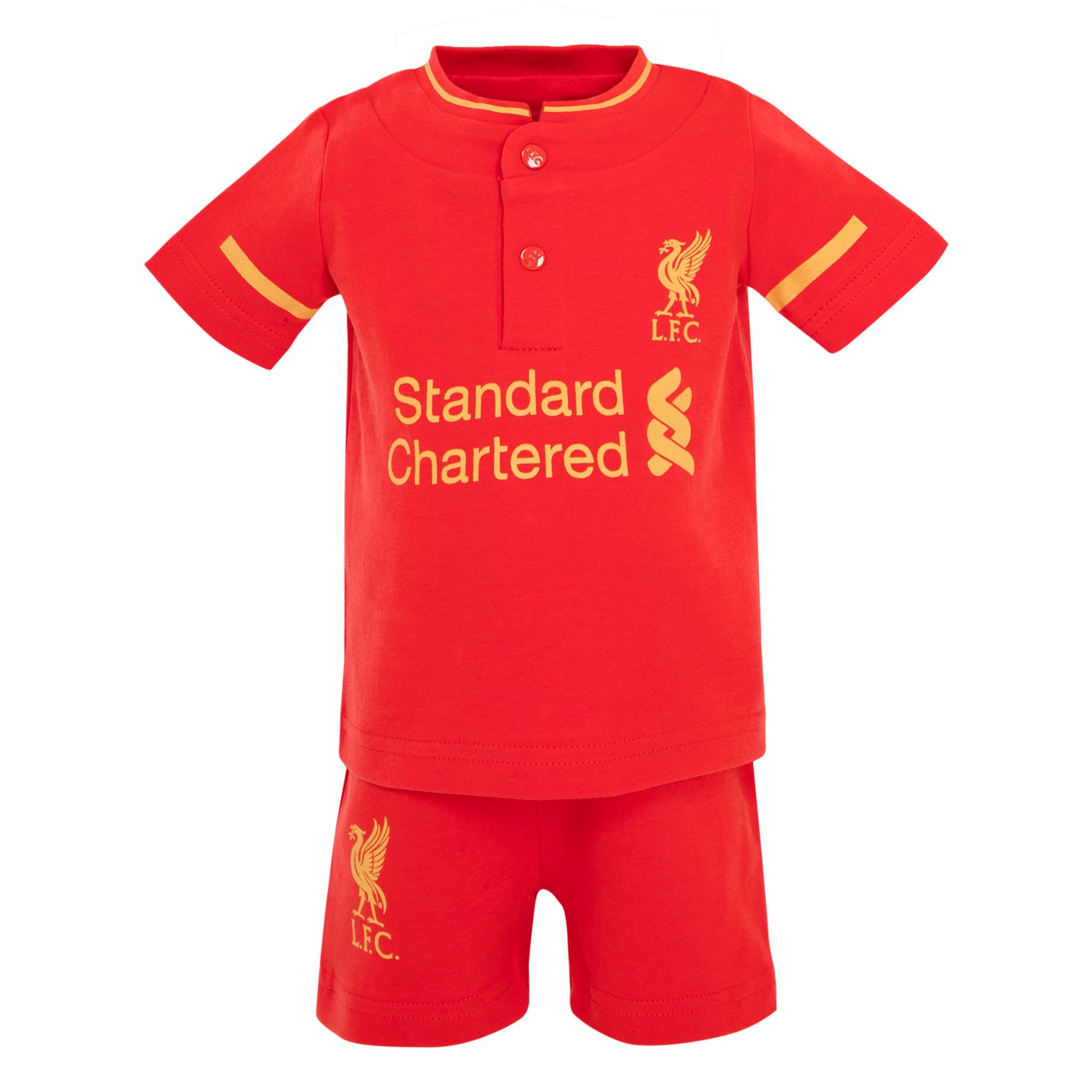 LFC Home Kit Tee and Shorts Set 16/17