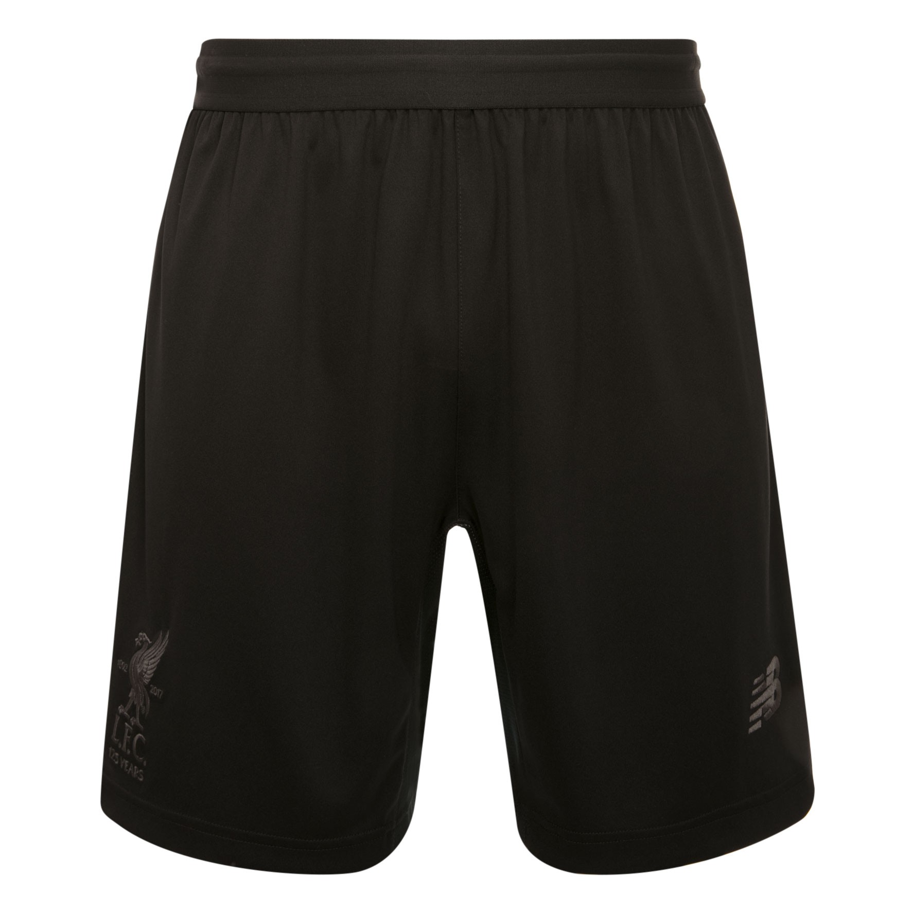 LFC Junior Black Training Knitted Shorts 17/18