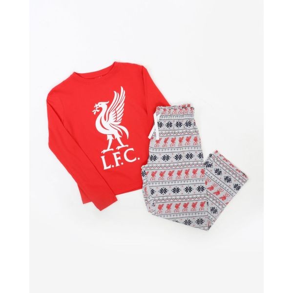LFC Junior Christmas Liverbird Pyjama Set