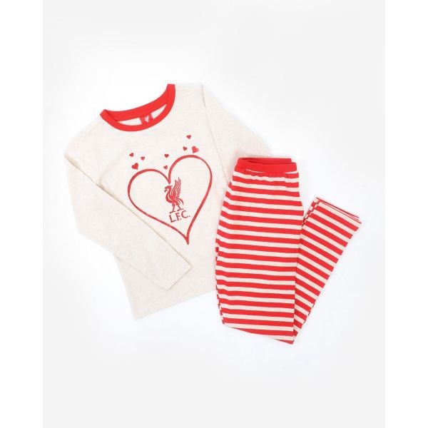 LFC Junior Heart Long Pyjama Set