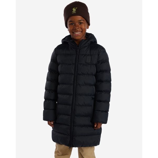 LFC Junior Long Puffa Jacket Black