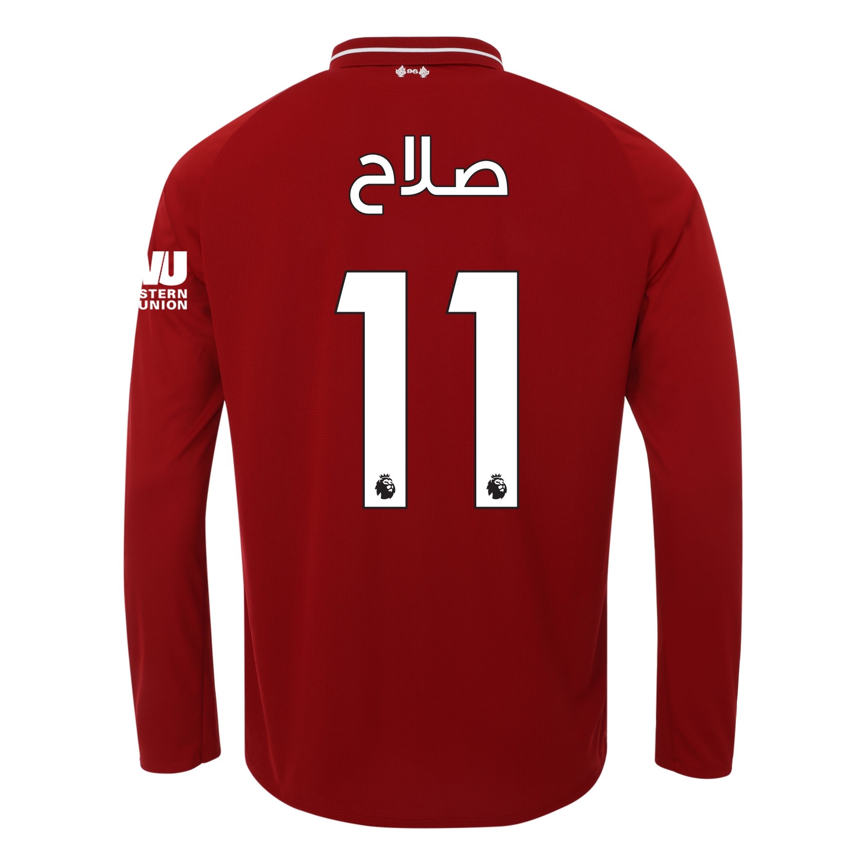 LFC Junior Long Sleeve Home Shirt 18/19 - Salah Prem