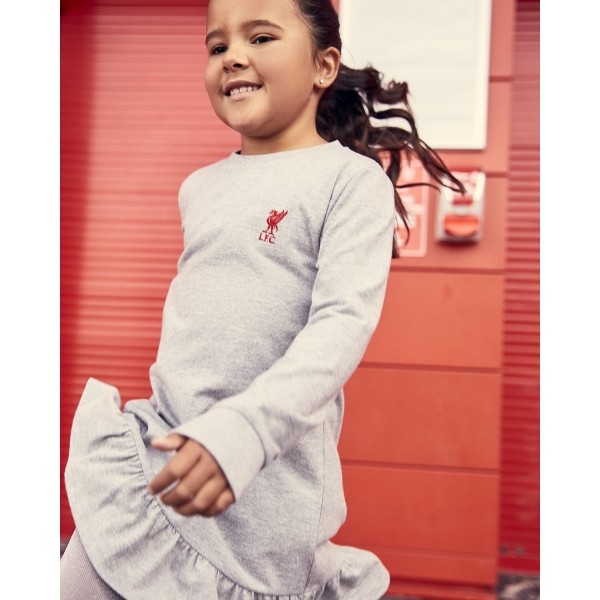 LFC Junior Long Sleeve Liverbird Dress