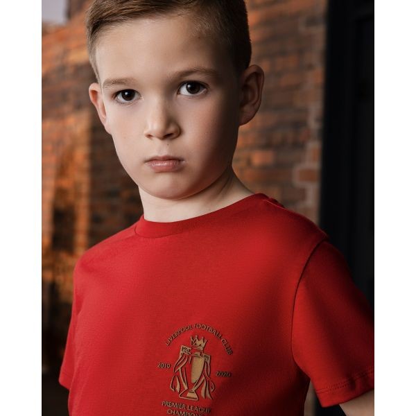 LFC Junior Premier League Champions 19/20 Red Tee