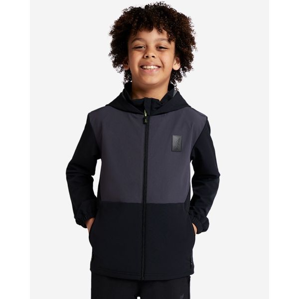 LFC Juniors Hooded Rain Jacket Black