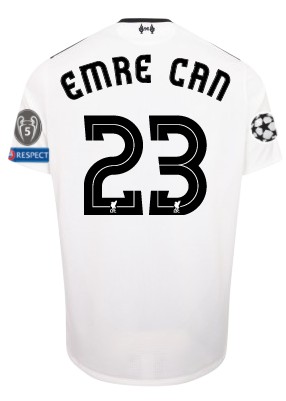 LFC Kids Away Shirt 17/18 (Champions League) Emre Can
